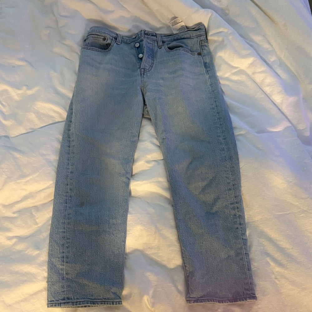 Levi's Light Blue Straight Leg Jeans